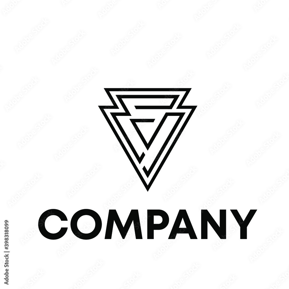 V logo V logo