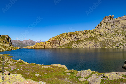 lake in the mountains