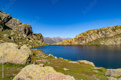 lake in the mountains