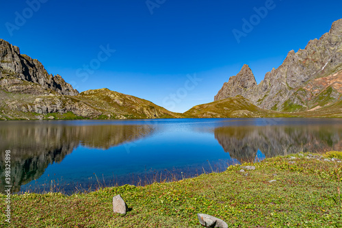 lake in the mountains