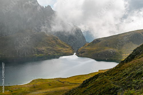 lake in the mountains