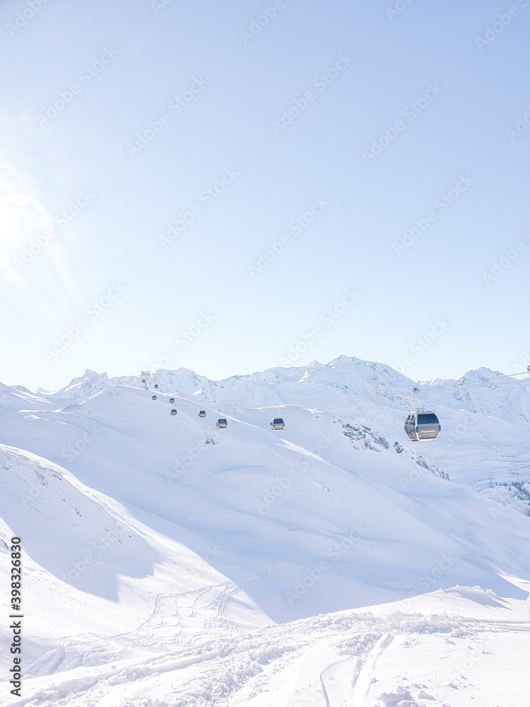 Obraz premium ski winter