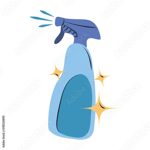 cleaning, sanitize spray bottle supply tool equipment