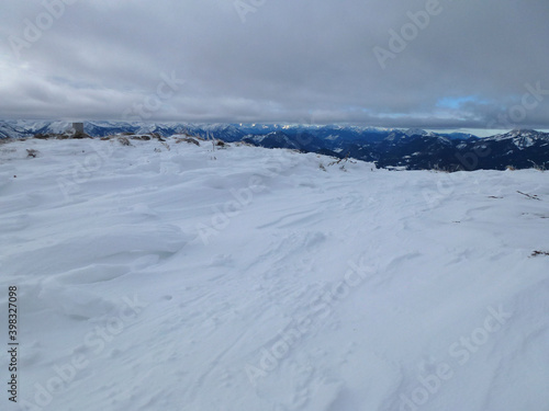 Wallpaper Mural Winter hiking tour to Schönberg mountain in Bavaria, Germany Torontodigital.ca