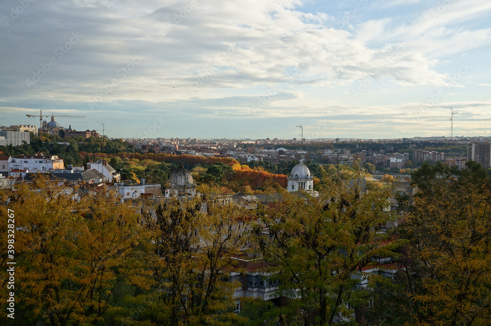 View on Madrid, Spain