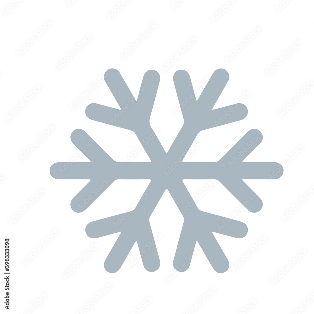 winter snowflake cold icon isolated image winter snowflake cold icon isolated image