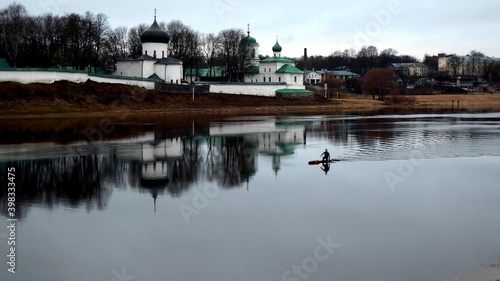 Old Russian city of Pskov, January 2020 © Vasilii