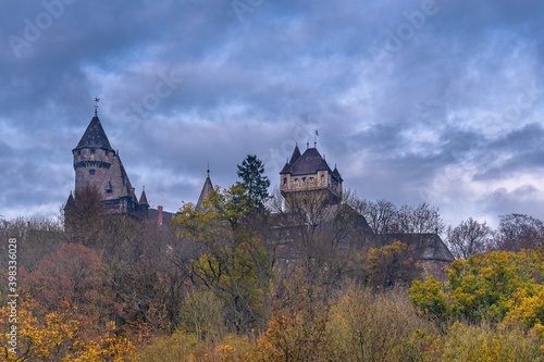 Burg Braunfels in Hessen im Herbst, ist immer eine Reise wert