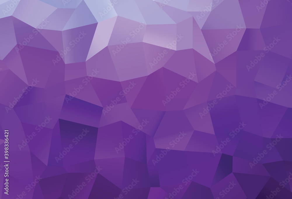 Light Purple vector blurry triangle texture. Light Purple vector blurry triangle texture.