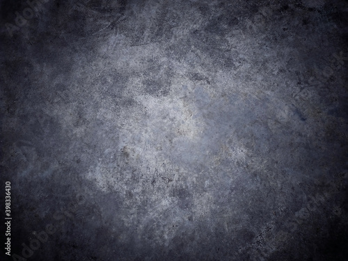 Grunge dirty gray blue concrete texture backgroud
