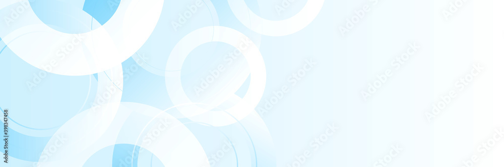 Blue circular lines abstract futuristic technology banner design. Vector background Blue circular lines abstract futuristic technology banner design. Vector background