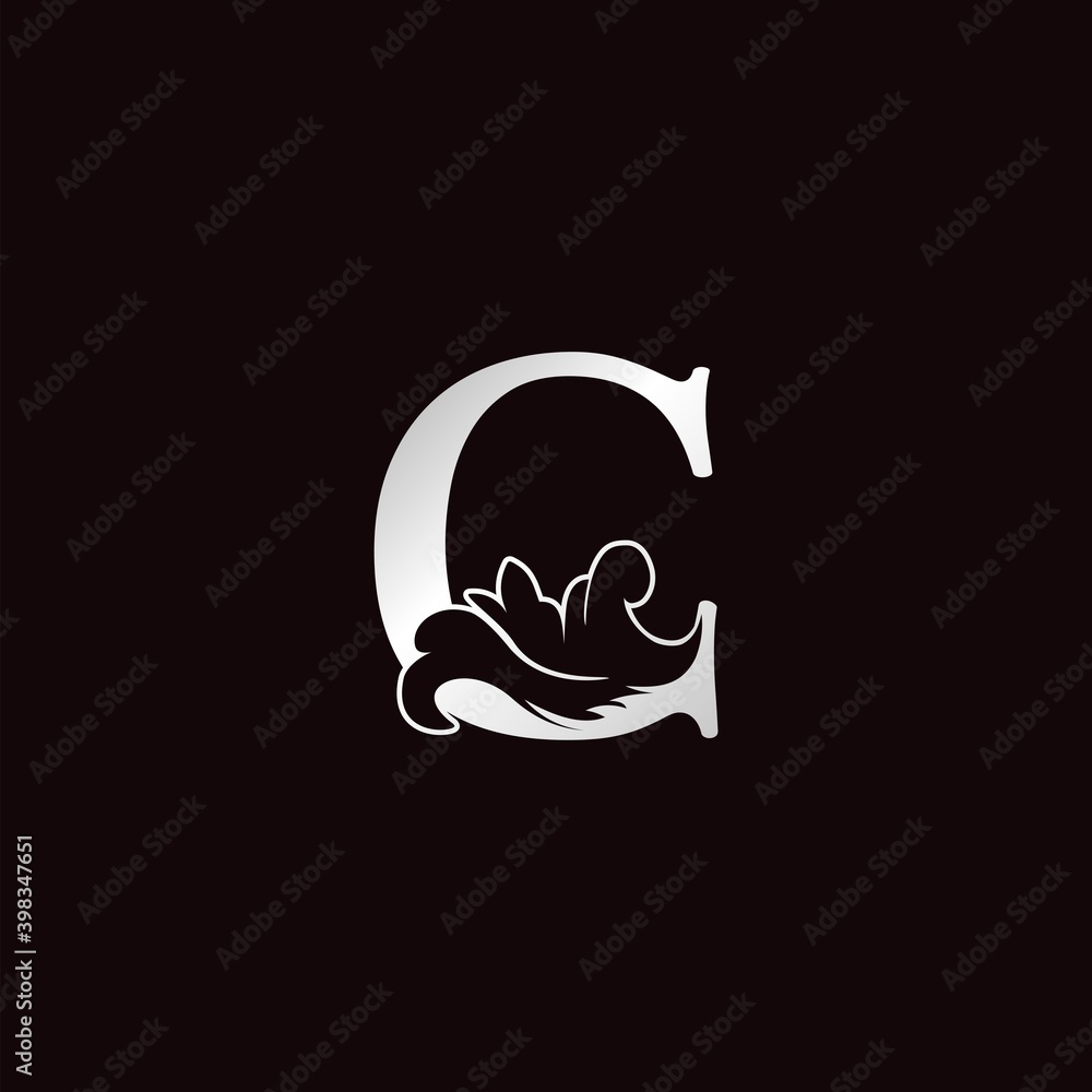 Monogram C Letter Logo Luxury Monogram Swirl Ornate Ornament Vector Design Monogram C Letter Logo Luxury Monogram Swirl Ornate Ornament Vector Design