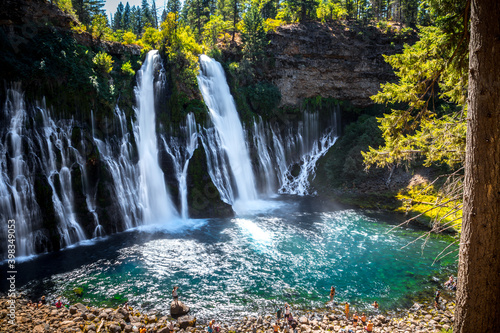 Fototapeta Naklejka Na Ścianę i Meble -  Majestic Burney Falls, Shasta-Trinity National Forest, California