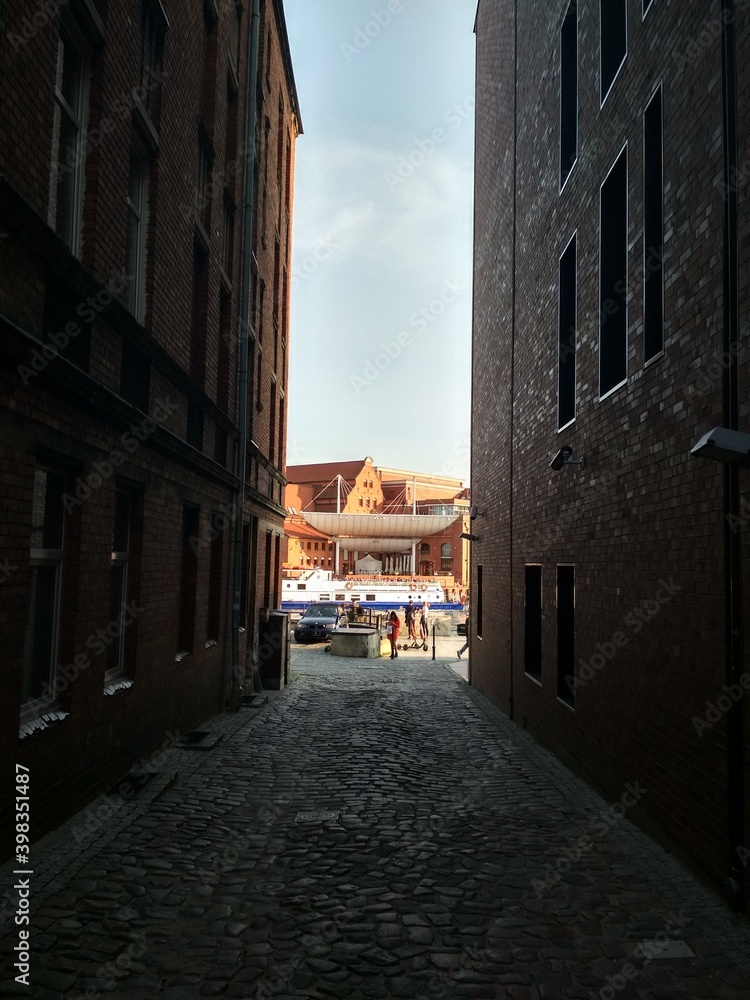 Fototapeta premium street in the town