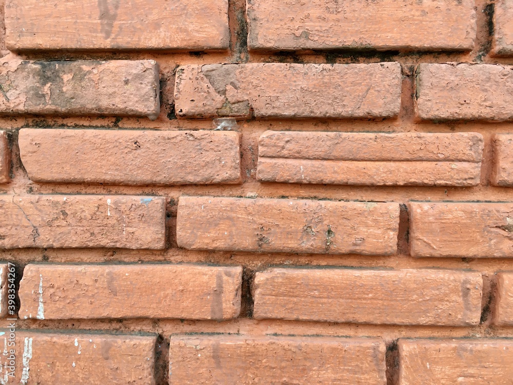 Obraz premium red brick wall