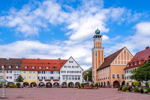 Marktplatz, Freudenstadt, Schwarzwald, Baden-Württemberg, Deutschland  photo