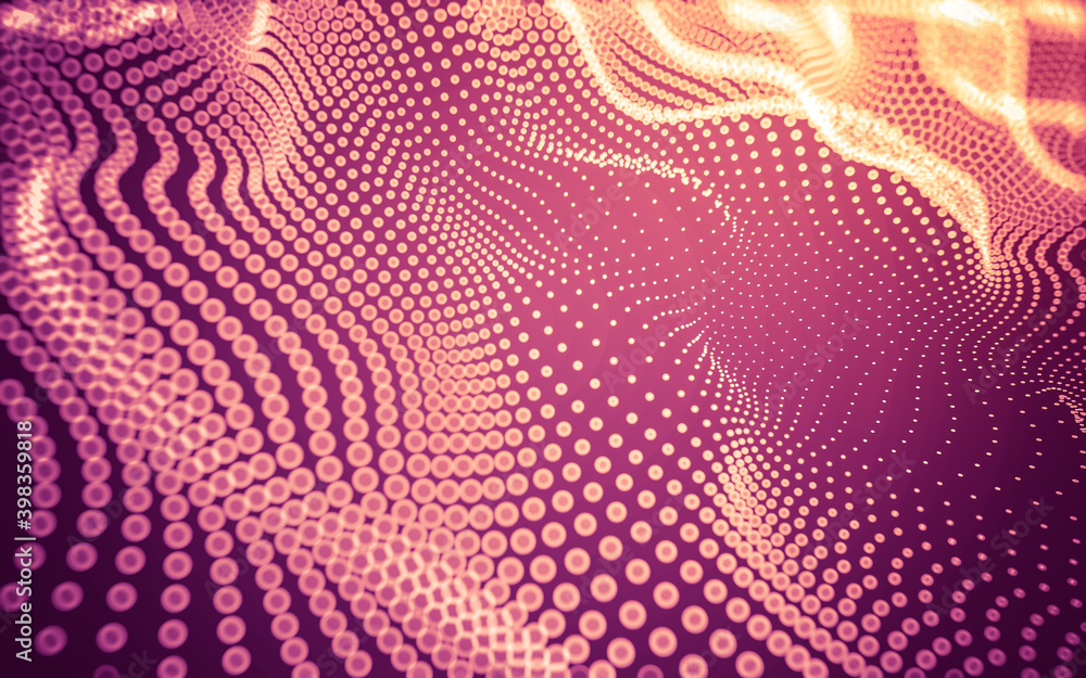 Abstract background. Molecules technology with polygonal shapes, connecting dots and lines. Connection structure. Big data visualization. Abstract background. Molecules technology with polygonal shapes, connecting dots and lines. Connection structure. Big data visualization.