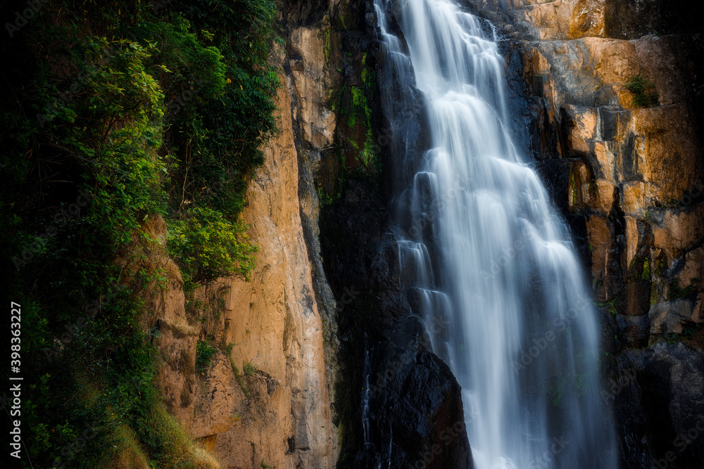 Fototapeta premium Long exposure shot of waterfall.