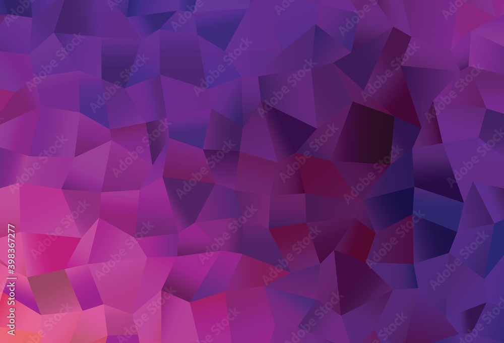Light Purple vector template with square style. Light Purple vector template with square style.