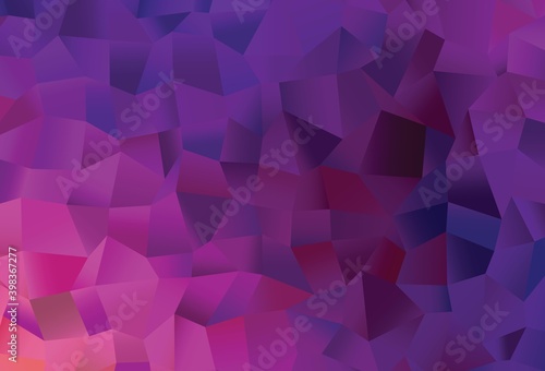 Light Purple vector template with square style.