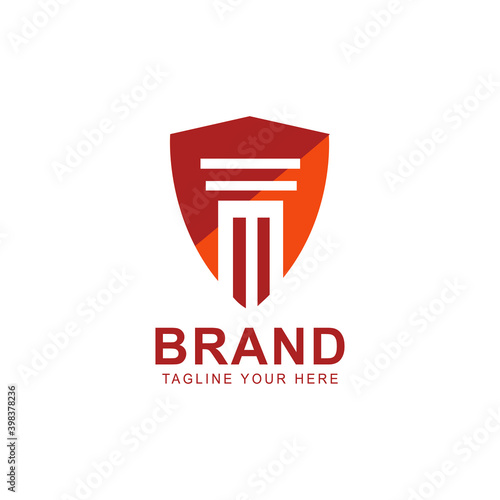 Law Firm,Law Office, Lawyer services, Luxury vintage crest logo, Vector logo template