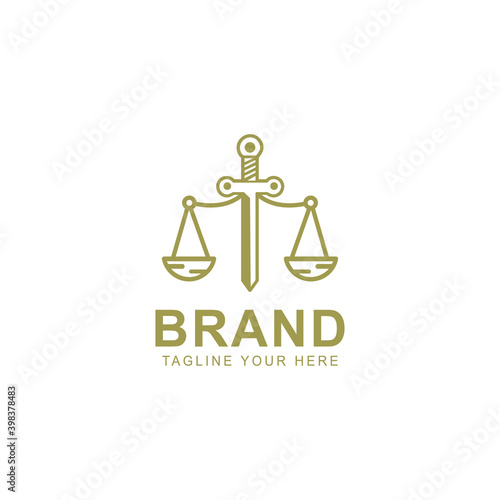 Law Firm,Law Office, Lawyer services, Luxury vintage crest logo, Vector logo template