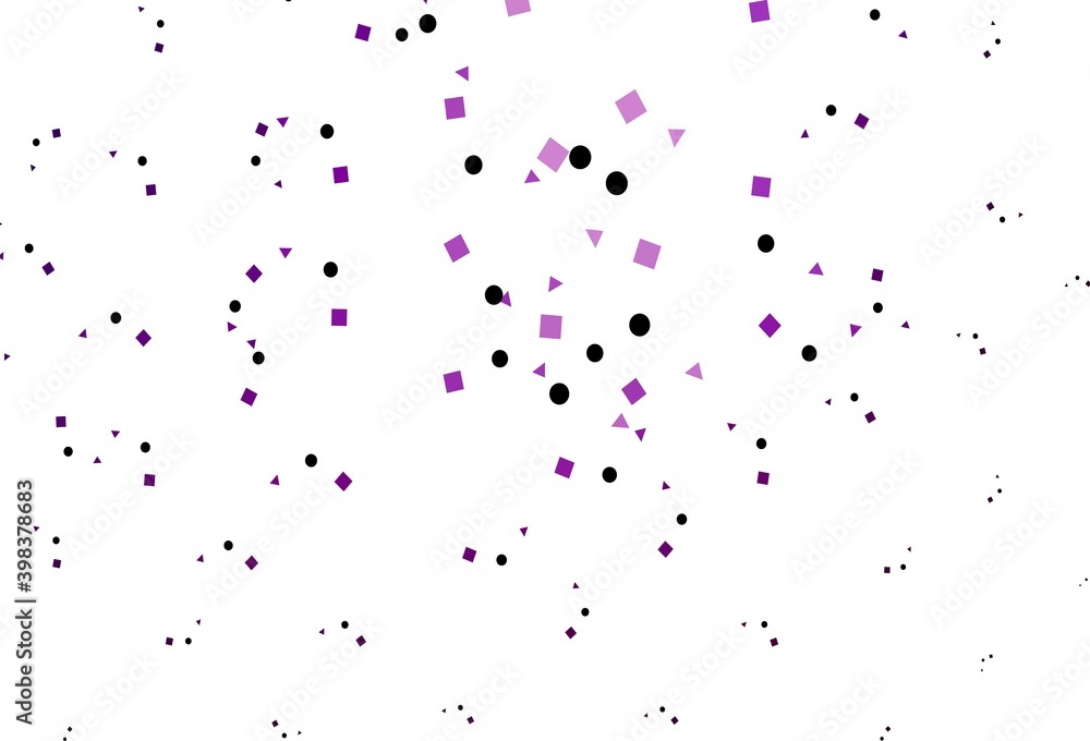 Light Purple vector layout with circles, lines, rectangles. Light Purple vector layout with circles, lines, rectangles.