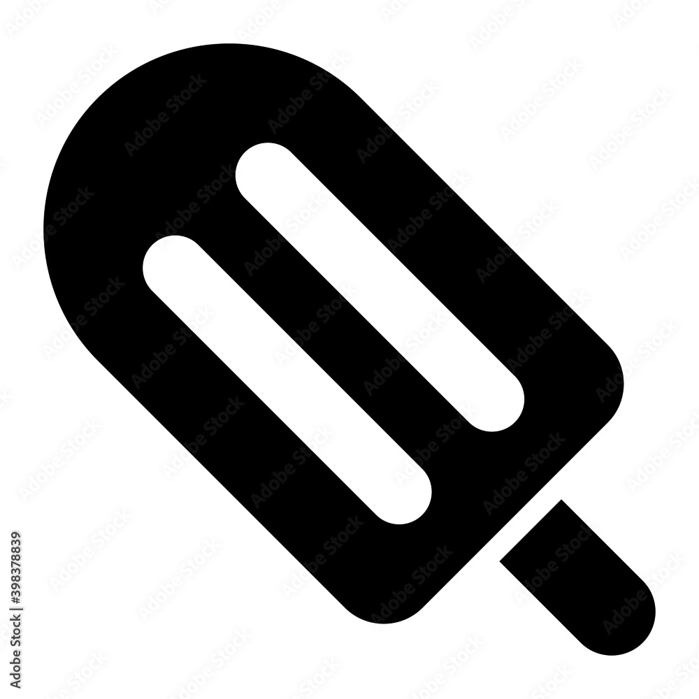 popsicle icon with glyph style. Suitable for website design, logo, app and UI. popsicle icon with glyph style. Suitable for website design, logo, app and UI.