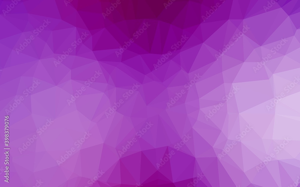 Light Purple vector polygon abstract backdrop. Glitter abstract illustration with an elegant design. Elegant pattern for a brand book. Light Purple vector polygon abstract backdrop. Glitter abstract illustration with an elegant design. Elegant pattern for a brand book.