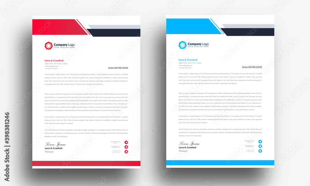 modern design template professional mordent letterhead template design creative clean business letterhead concept design modern design template professional mordent letterhead template design creative clean business letterhead concept design