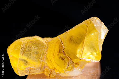 sulfur or sulphur crystals photo