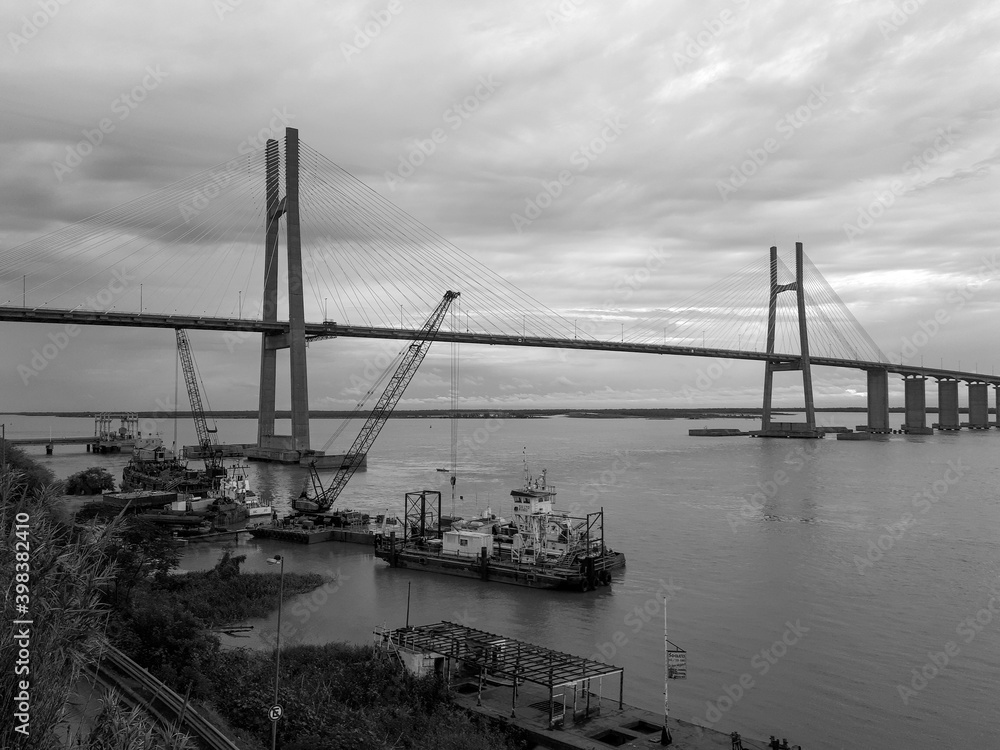 Fototapeta premium Puente Rosario Victoria