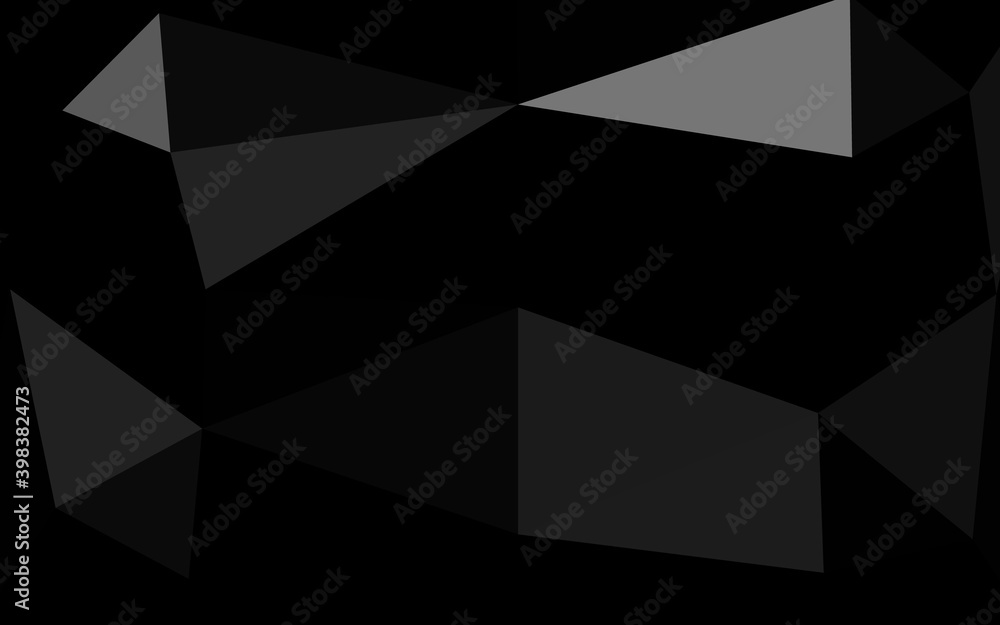 Dark Silver, Gray vector low poly texture. Shining illustration, which consist of triangles. Brand new design for your business. Dark Silver, Gray vector low poly texture. Shining illustration, which consist of triangles. Brand new design for your business.