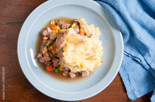 home made lamb shepherd's pie photo