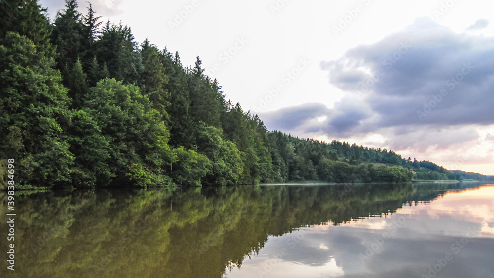 lake in the forest