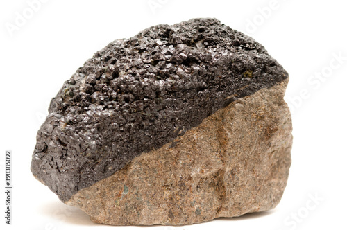 Принти на полотні magnetite mineral sample with granite