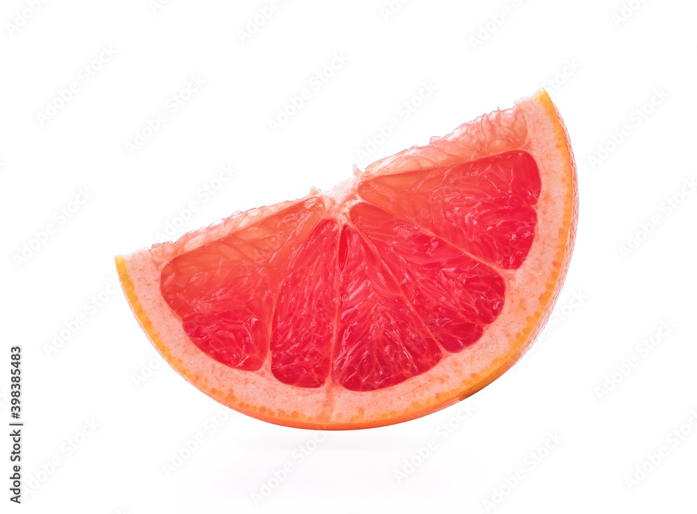 Orange slice isolated on white background Orange slice isolated on white background