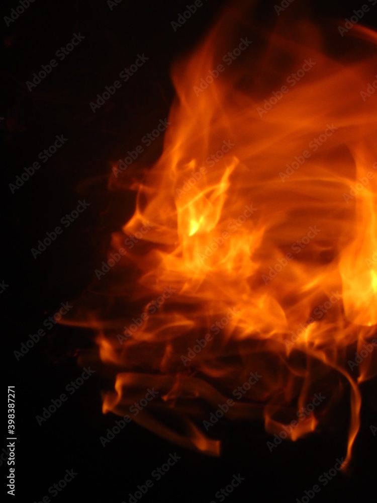 fire in the fireplace fire in the fireplace