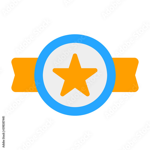 Best Seller icon vector illustration in flat style for any projects