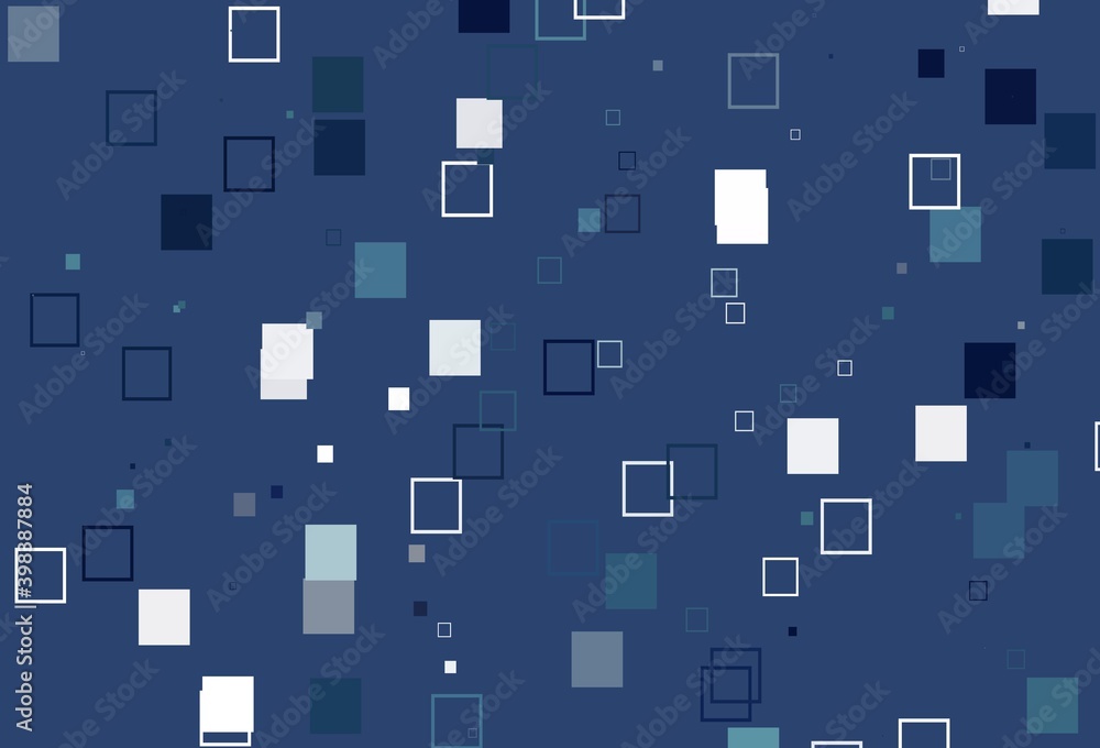 Light BLUE vector template with square style. Light BLUE vector template with square style.