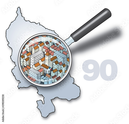 90 Gros plan sur le Territoire de Belfort