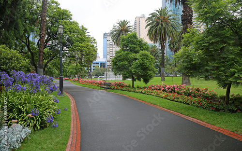 Wallpaper Mural Flowers alley in Parliament Garden - Melbourne, Victoria, Australia Torontodigital.ca