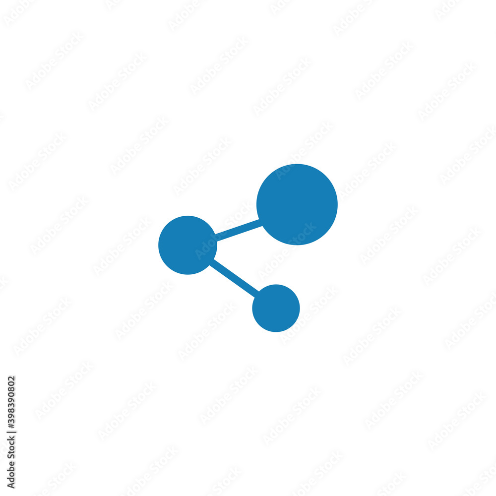 Molecule symbol logo template vector illustration design Molecule symbol logo template vector illustration design