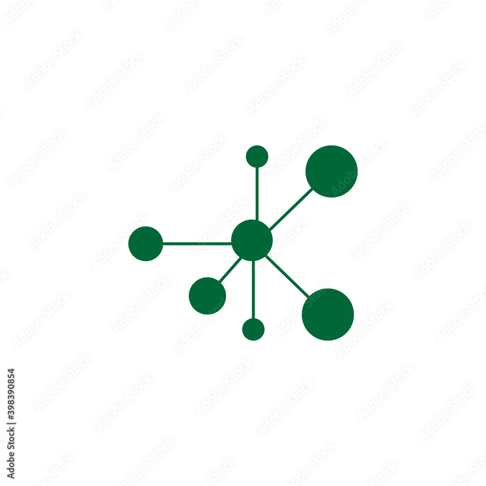 Molecule symbol logo template vector illustration design Molecule symbol logo template vector illustration design