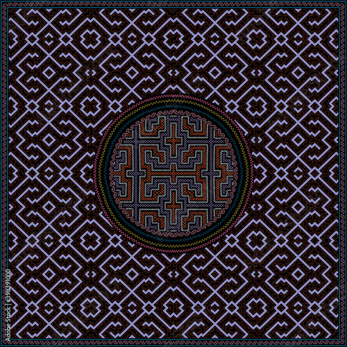 11 of 12 Shipibo Conibo artwork patterns HD set