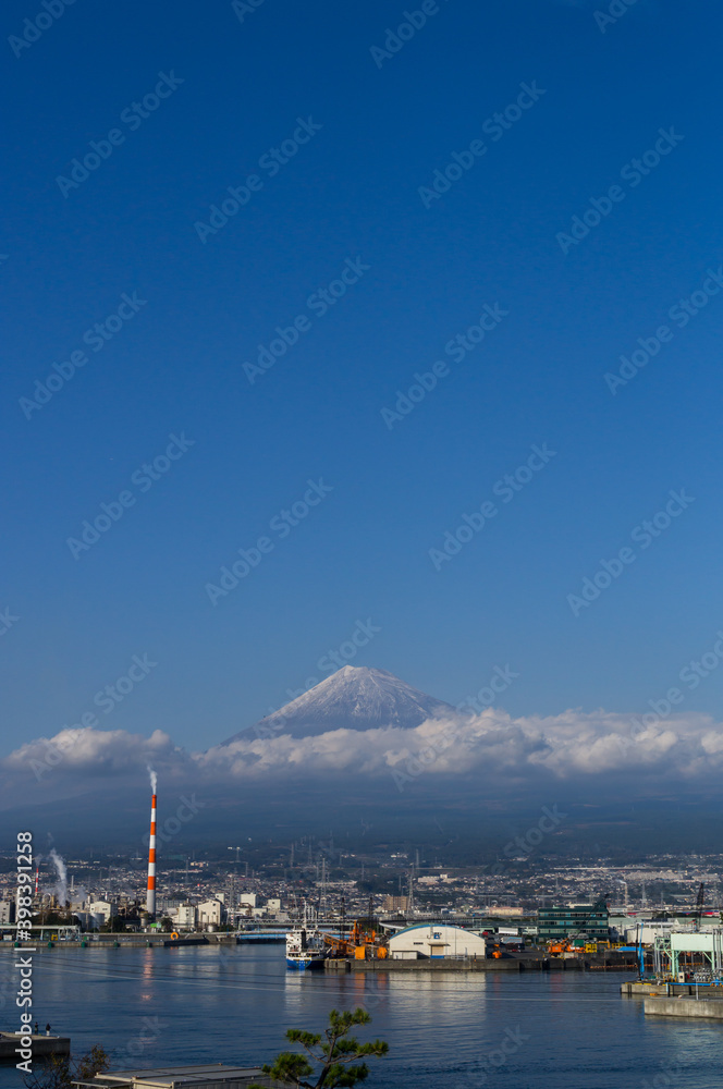 田子の浦からの富士山