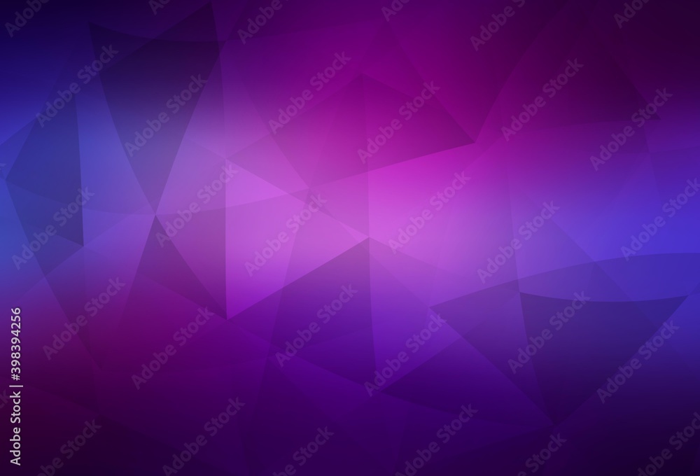 Light Purple, Pink vector abstract mosaic pattern. Light Purple, Pink vector abstract mosaic pattern.