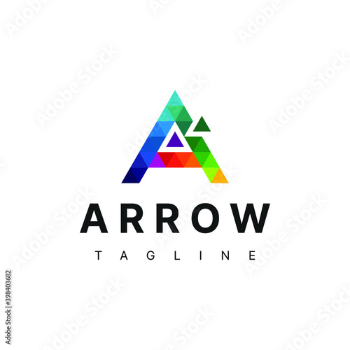 COLOURFUL LETTER A LOGO TEMPLATE Free Download COLOURFUL LETTER A LOGO TEMPLATE - GFXLoad
