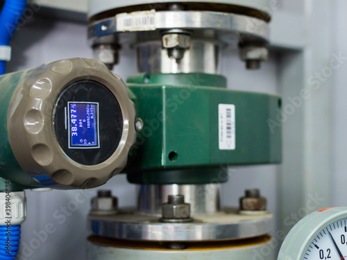 Modern devices measure the flow of fluids allow efficient use of natural resources or modern device measuring the flow of any liquids
