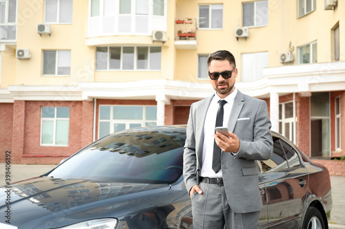 Successful businessman with...